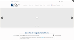 Desktop Screenshot of diot-credit.com